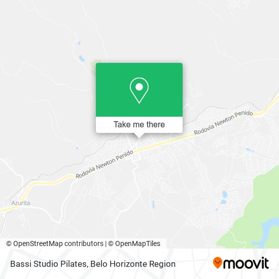 Bassi Studio Pilates map