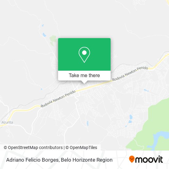 Adriano Felicio Borges map