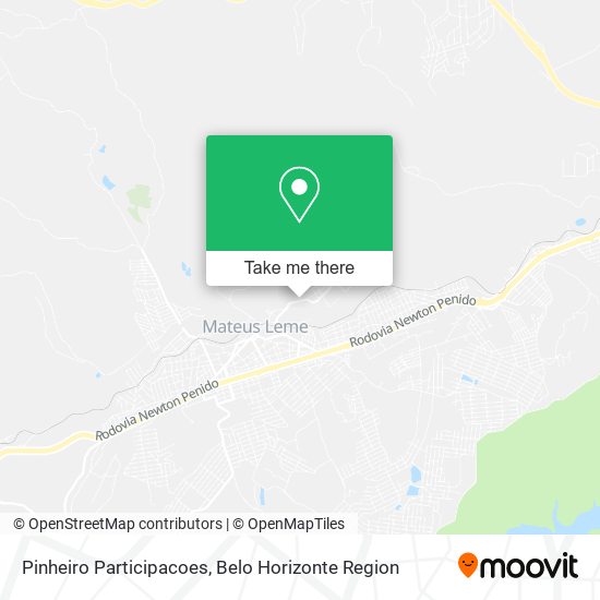 Pinheiro Participacoes map