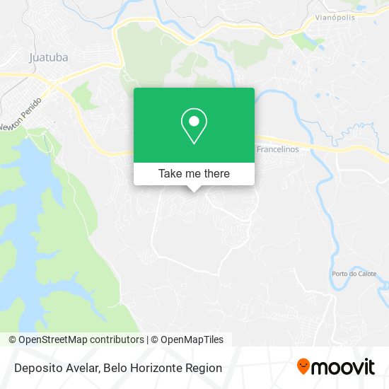 Deposito Avelar map