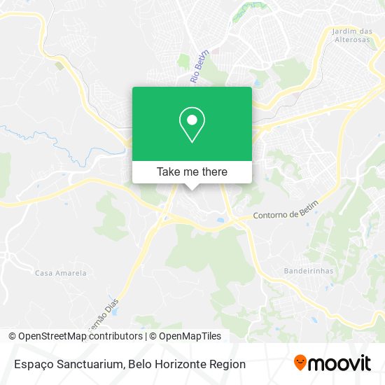 Espaço Sanctuarium map