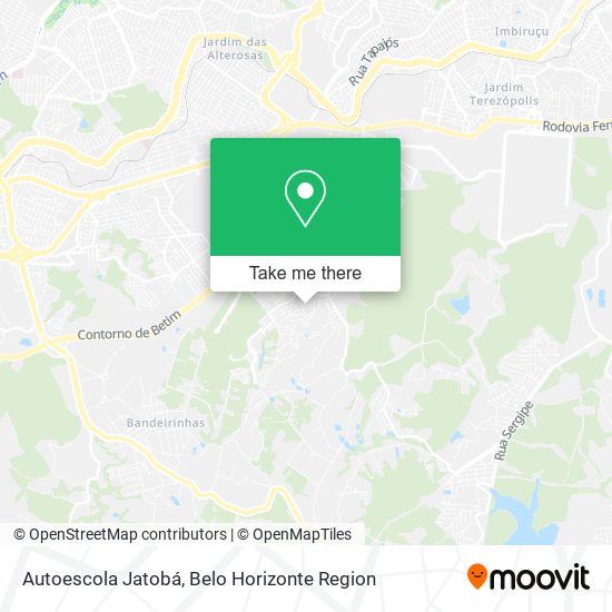 Autoescola Jatobá map