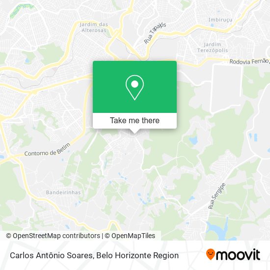 Carlos Antônio Soares map