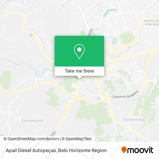 Apail Diesel Autopeças map