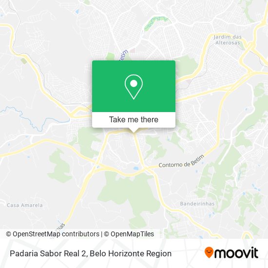 Padaria Sabor Real 2 map