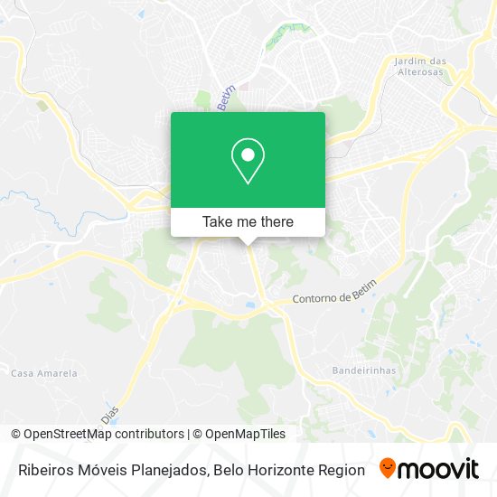 Ribeiros Móveis Planejados map