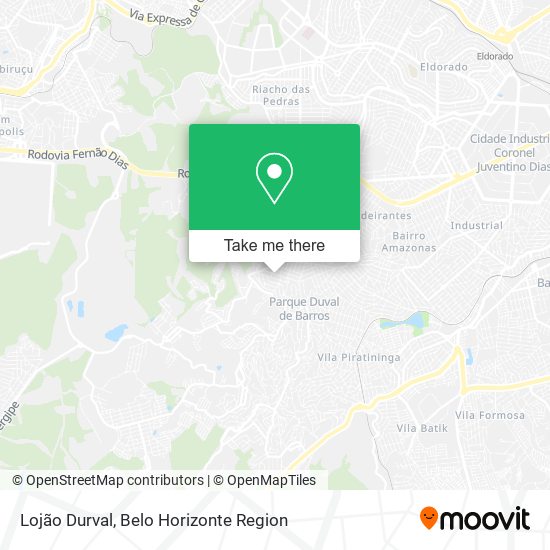 Lojão Durval map
