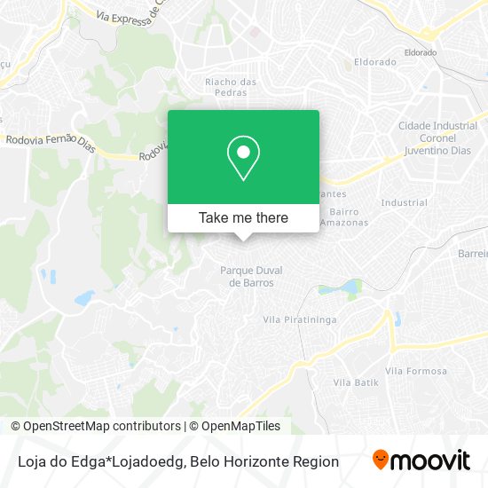 Loja do Edga*Lojadoedg map