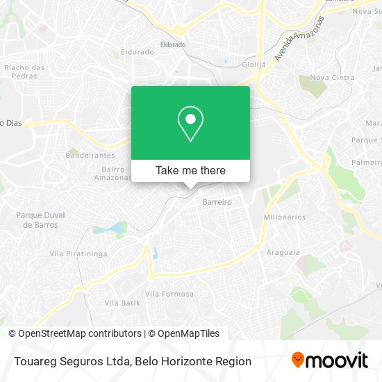 Touareg Seguros Ltda map