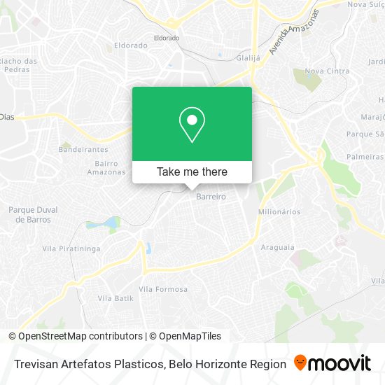 Trevisan Artefatos Plasticos map