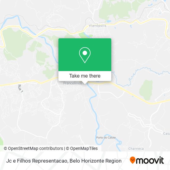 Jc e Filhos Representacao map