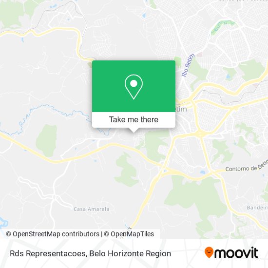 Rds Representacoes map