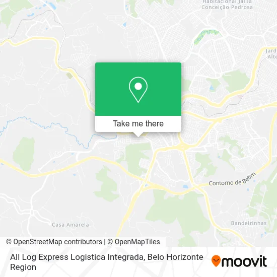 All Log Express Logistica Integrada map