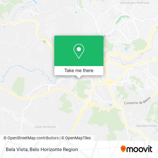 Bela Vista map