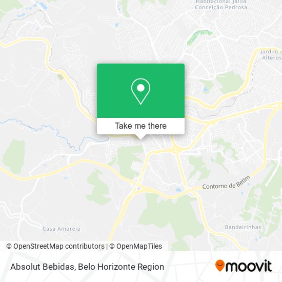 Absolut Bebidas map