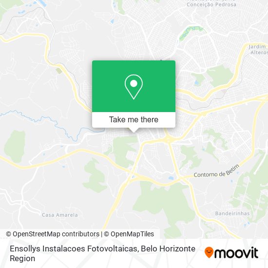 Ensollys Instalacoes Fotovoltaicas map