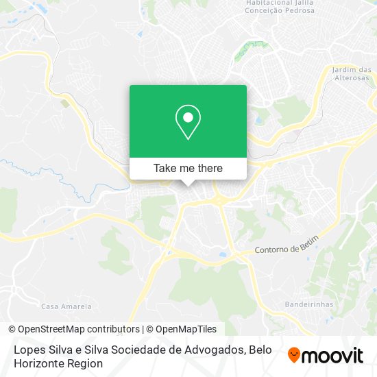 Lopes Silva e Silva Sociedade de Advogados map