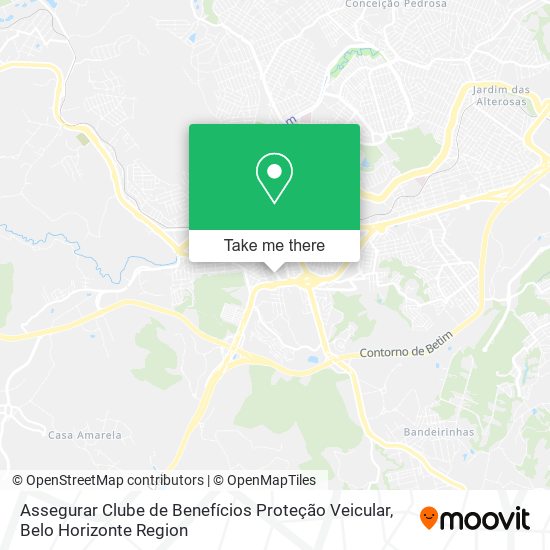 Assegurar Clube de Benefícios Proteção Veicular map