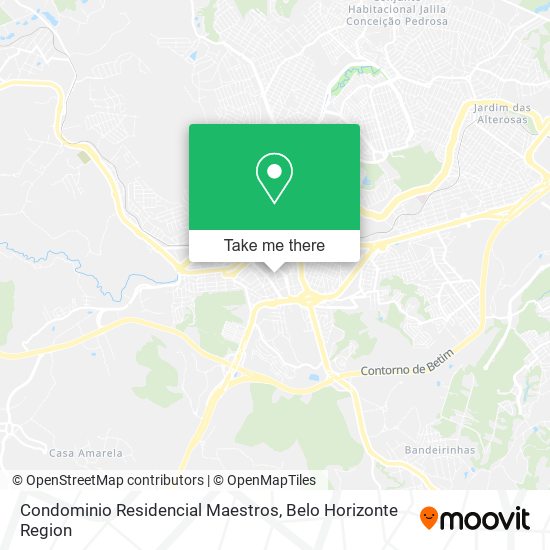 Condominio Residencial Maestros map