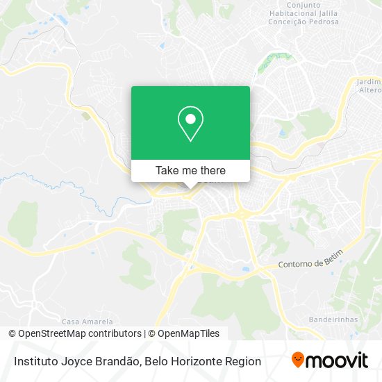 Instituto Joyce Brandão map