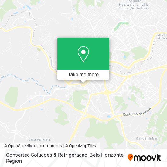 Consertec Solucoes & Refrigeracao map