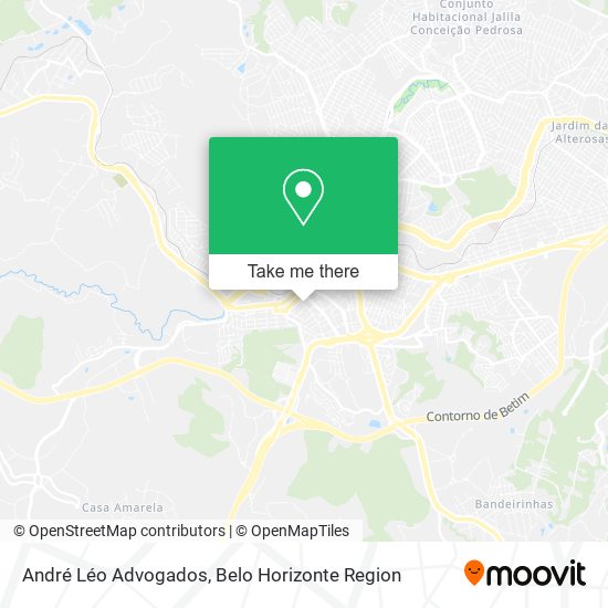 André Léo Advogados map