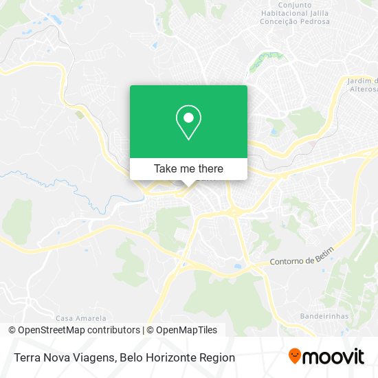 Terra Nova Viagens map