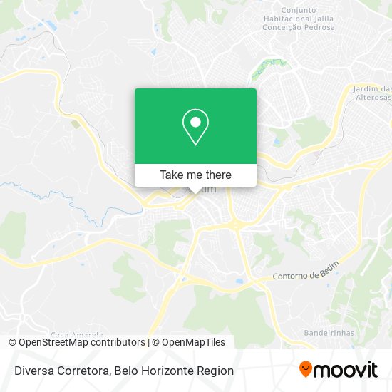 Diversa Corretora map