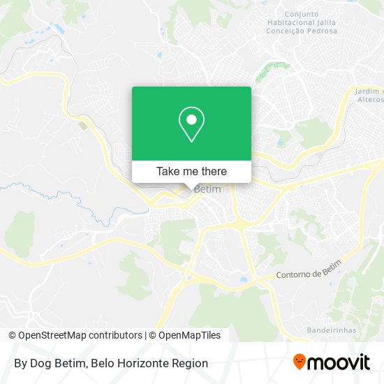 By Dog Betim map