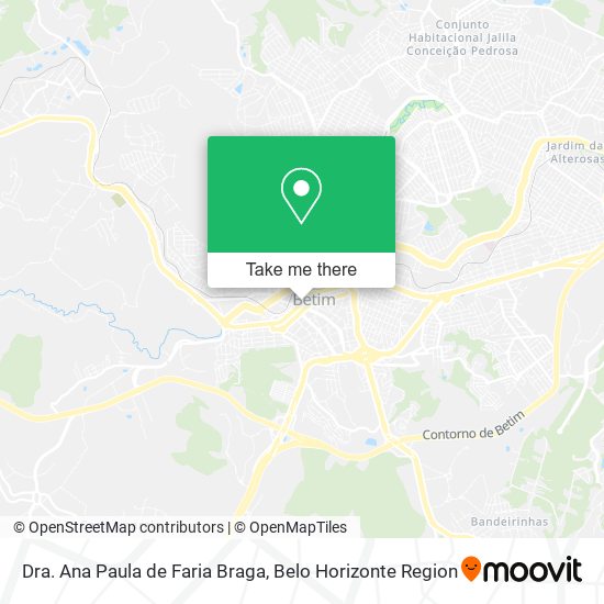 Dra. Ana Paula de Faria Braga map
