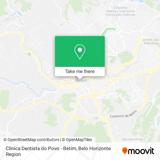 Clínica Dentista do Povo - Betim map