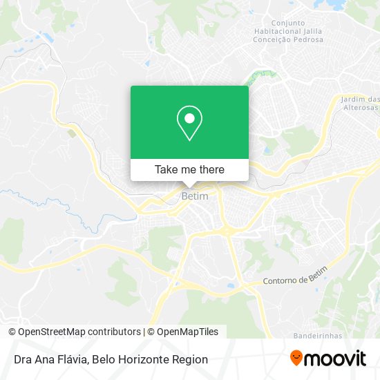 Dra Ana Flávia map