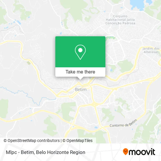 Mlpc - Betim map