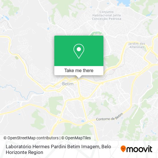 Laboratório Hermes Pardini Betim Imagem map