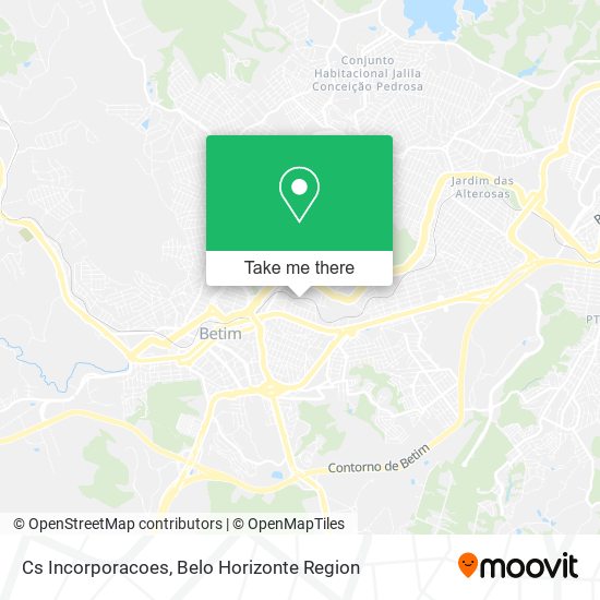 Cs Incorporacoes map