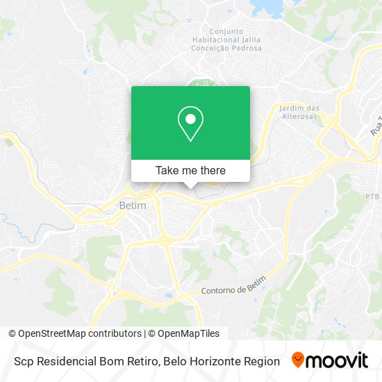 Scp Residencial Bom Retiro map
