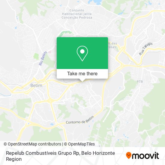 Repelub Combustíveis Grupo Rp map