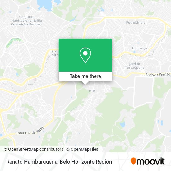 Renato Hambúrgueria map