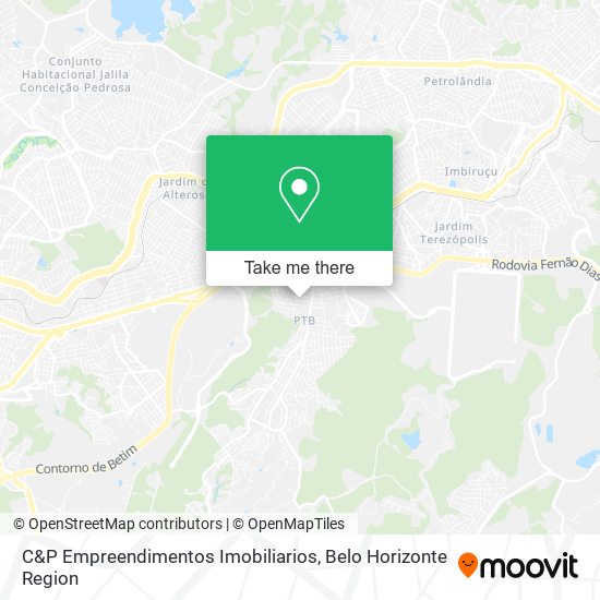 C&P Empreendimentos Imobiliarios map
