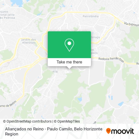 Aliançados no Reino - Paulo Camilo map