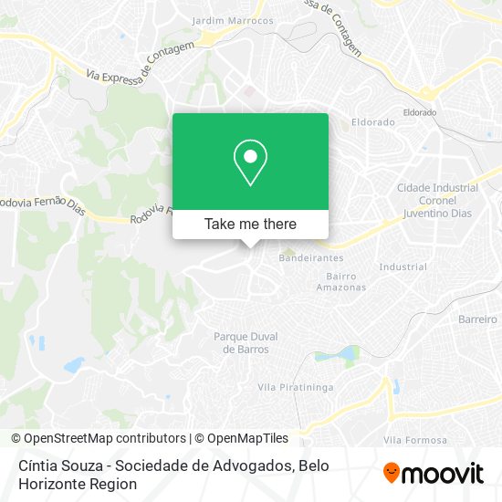 Cíntia Souza - Sociedade de Advogados map