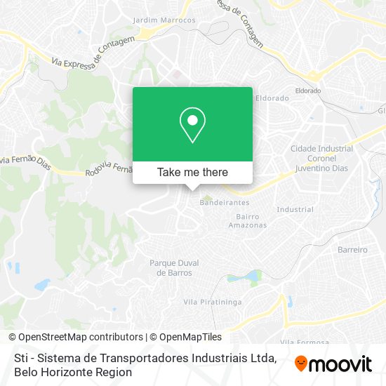 Sti - Sistema de Transportadores Industriais Ltda map