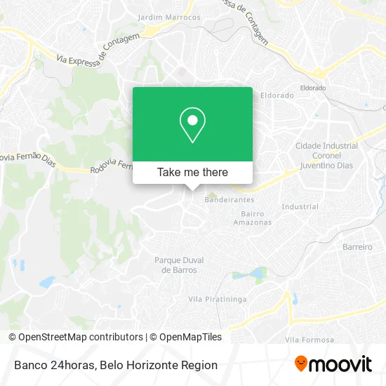 Banco 24horas map