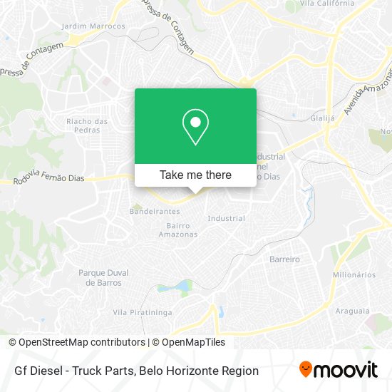 Gf Diesel - Truck Parts map