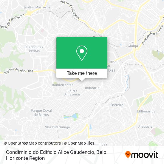 Condiminio do Edificio Alice Gaudencio map