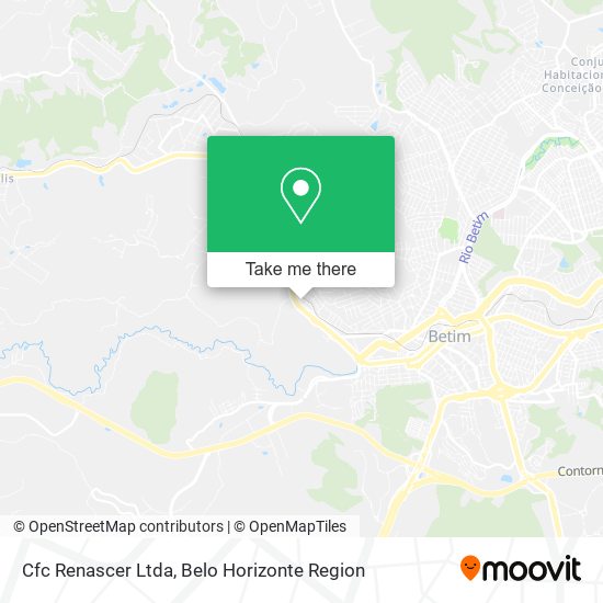 Cfc Renascer Ltda map