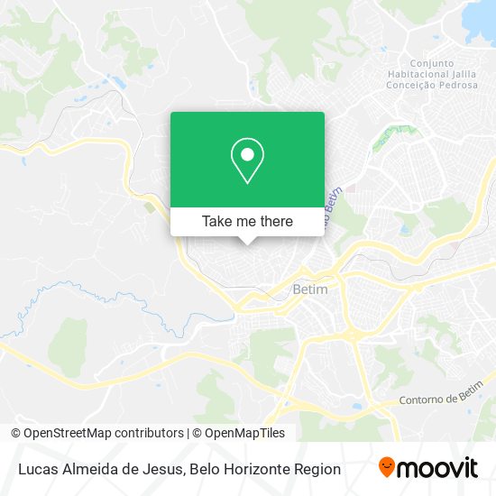 Lucas Almeida de Jesus map