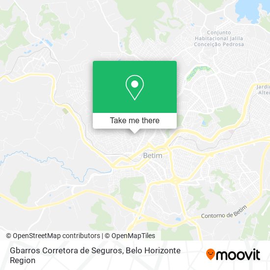 Gbarros Corretora de Seguros map