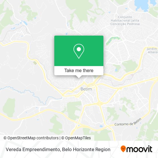 Vereda Empreendimento map