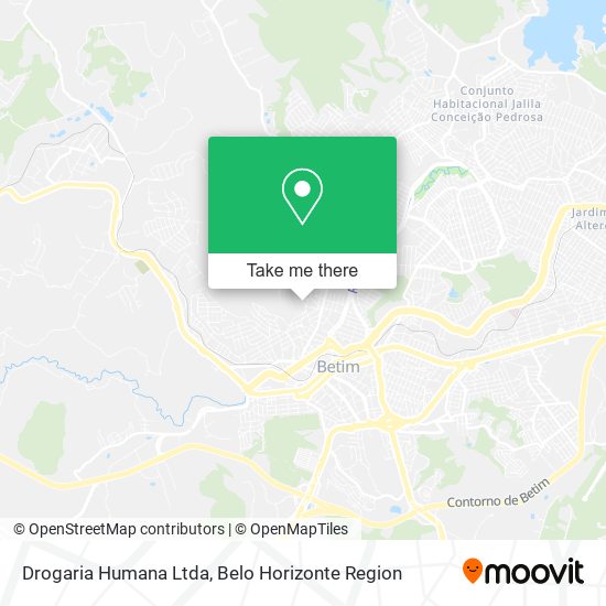 Drogaria Humana Ltda map